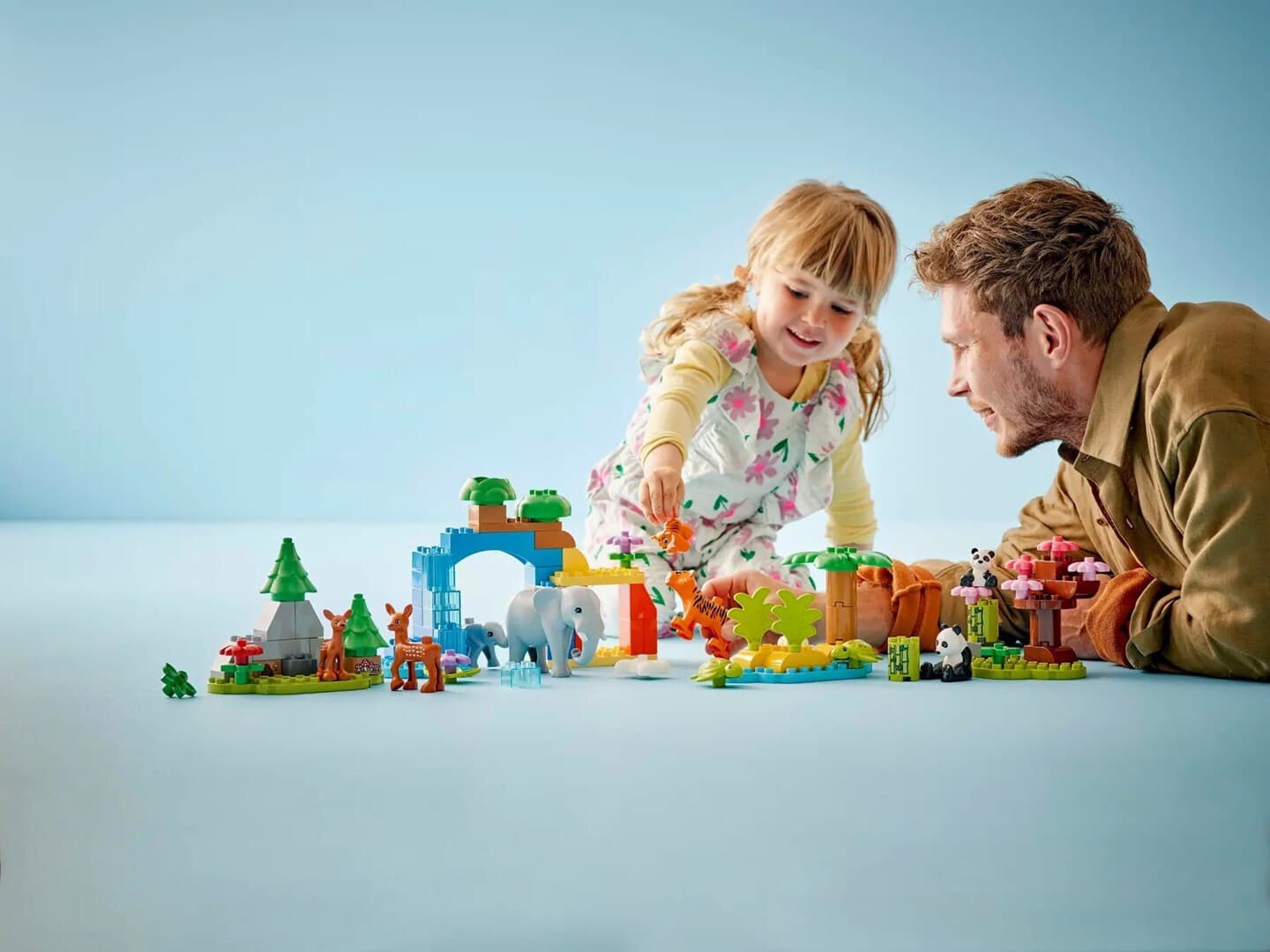 LEGO Duplo Town - 3-in-1 Wild Animal Families για 2+ Ετών 92τμχ 10446 10