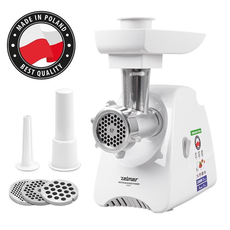 Smapp Smapp Μηχανή Άλεσης Κιμά 2200W Λευκή 12
