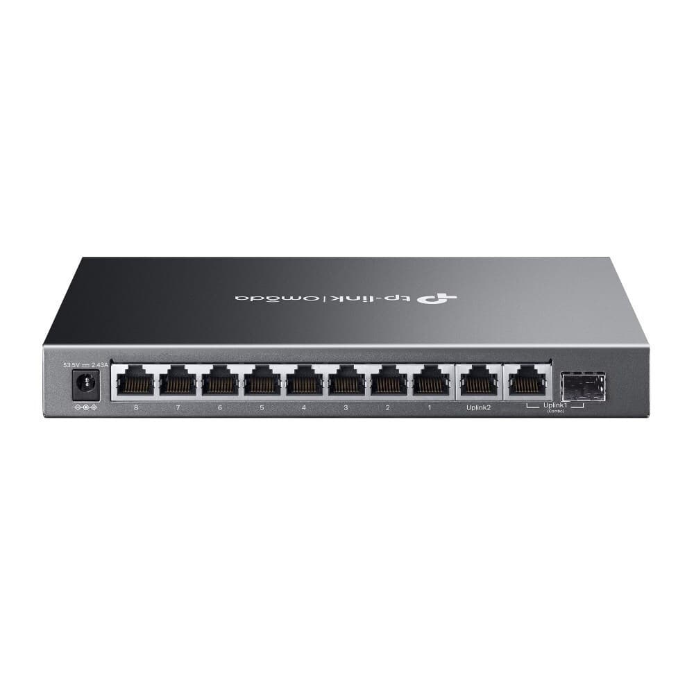 TP-LINK Omada ES210GMP v1 Managed L2 PoE+ Switch με 8 Θύρες Gigabit (1Gbps) Ethernet και 1 SFP Θύρα 4