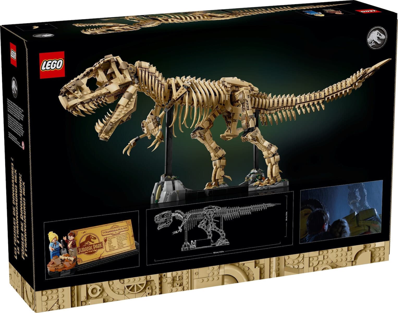 LEGO Jurassic World Dinosaur Fossils - Tyrannosaurus rex για 18+ Ετών 3145τμχ 76968 3