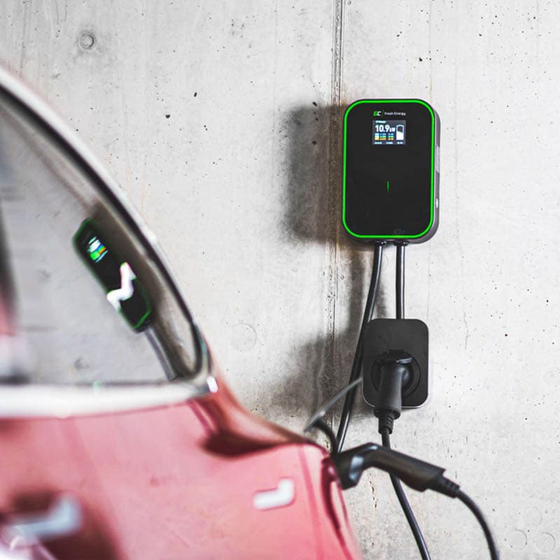 Green Cell EV15RFID Επιτοίχιος Τριφασικός Φορτιστής 22kW Type 2 (EV15RFID) 10