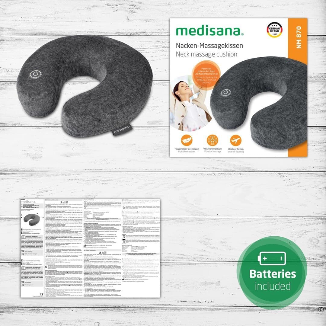Medisana Nm 870 Συσκευή Μασάζ για τον Αυχένα Μπεζ 88946 3