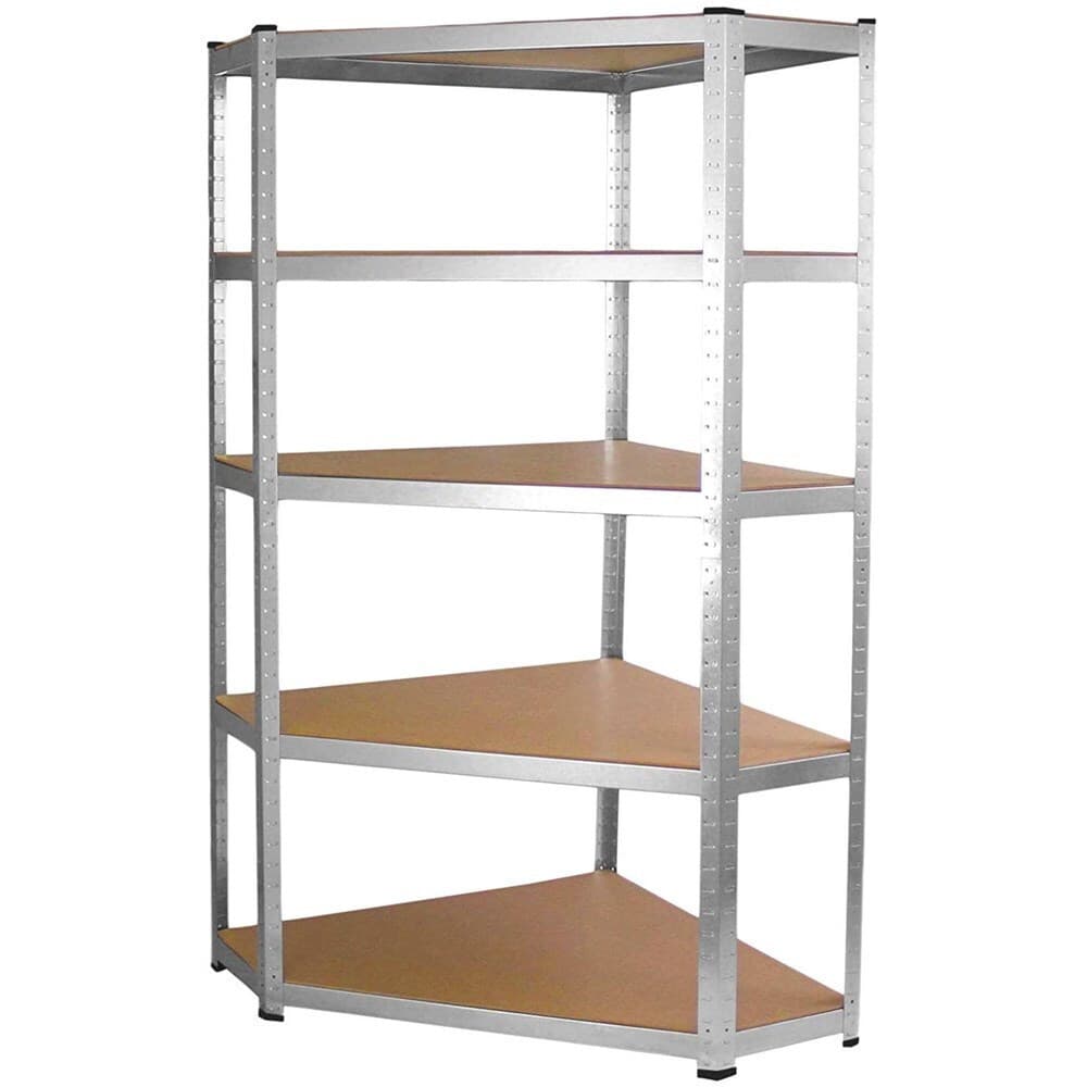 Topeshop Regał Magazynowy Narożny Metalowy Γωνιακή Ραφιέρα Dexion 90x30x180εκ. με 5 Ράφια Συνολικής Αντοχής 875kg 4