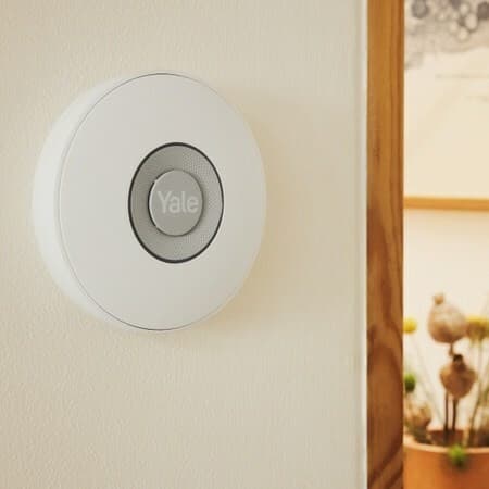 Yale Ασύρματη RF Σειρήνα Συναγερμού Μπαταρίας Εσωτερικού Χώρου 85dB με Λευκό Φως AL-IS-1A-W 6
