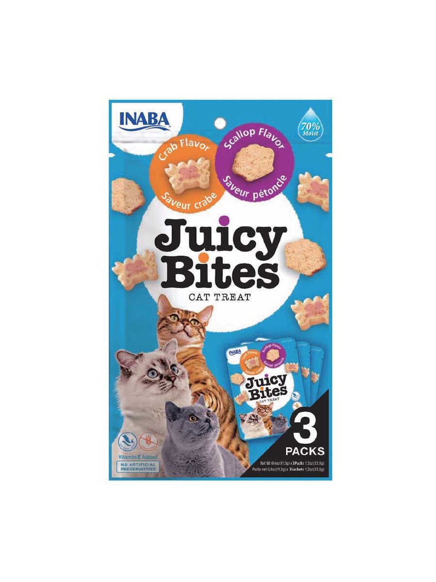 Churu Cat Juicy Bites Scallop & Crab 34gr 2