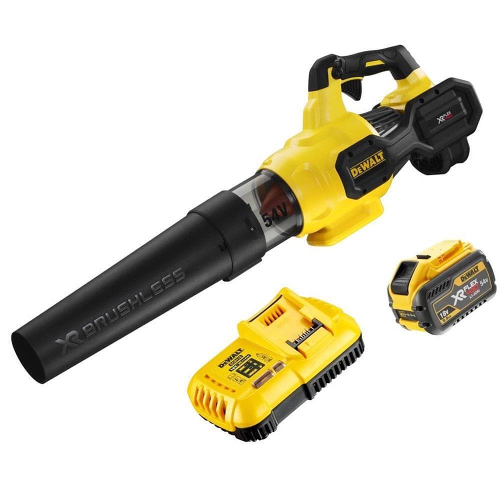 DEWALT DCMBA572X1 Φυσητήρας / Απορροφητήρας Χειρός 54V με 1 Μπαταρία 9Ah & Ρύθμιση Έντασης με Μέγιστη Ταχύτητα Αέρα 200km/h 3