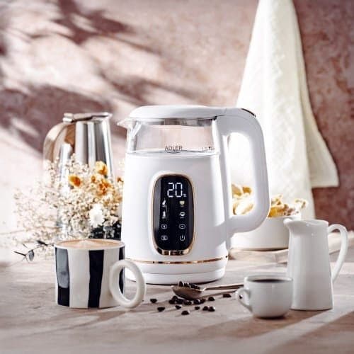 Adler Βραστήρας 1.7lt 1850W Λευκός AD 1305 8