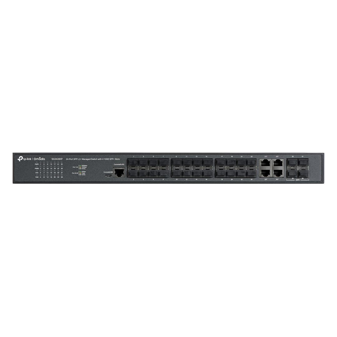 TP-LINK Omada ES220GMP v1 Managed L2 PoE+ Switch με 16 Θύρες Gigabit (1Gbps) Ethernet και 2 SFP Θύρες 6