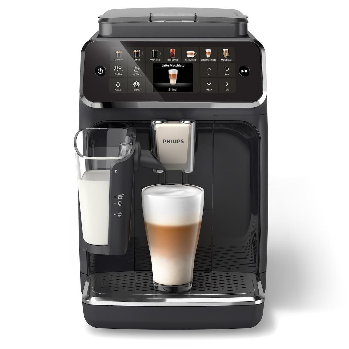 Philips Series 4400 Αυτόματη Μηχανή Espresso 1500W Πίεσης 15bar με Μύλο Άλεσης Τιρκουάζ EP4441/50 5
