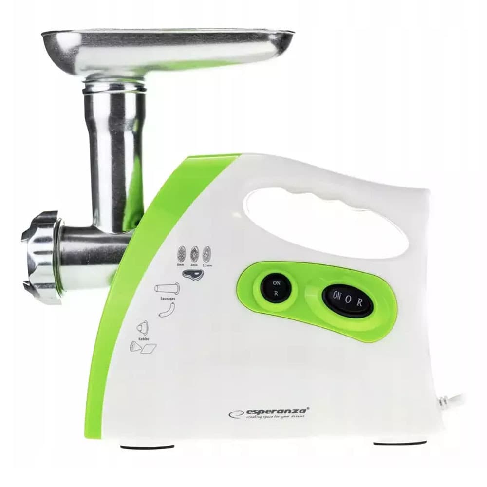 Esperanza EKM012G Μηχανή Άλεσης Κιμά 600W Πράσινη 7