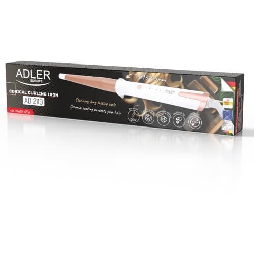 Adler Κωνικό Ψαλίδι Μαλλιών για Μπούκλες 25mm 45W AD 2119 9