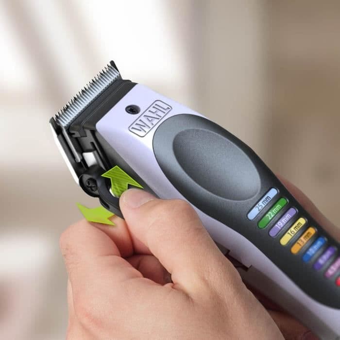 Wahl Professional Color Pro® Lithium Σετ Επαναφορτιζόμενης Κουρευτικής Μηχανής Λευκό 6