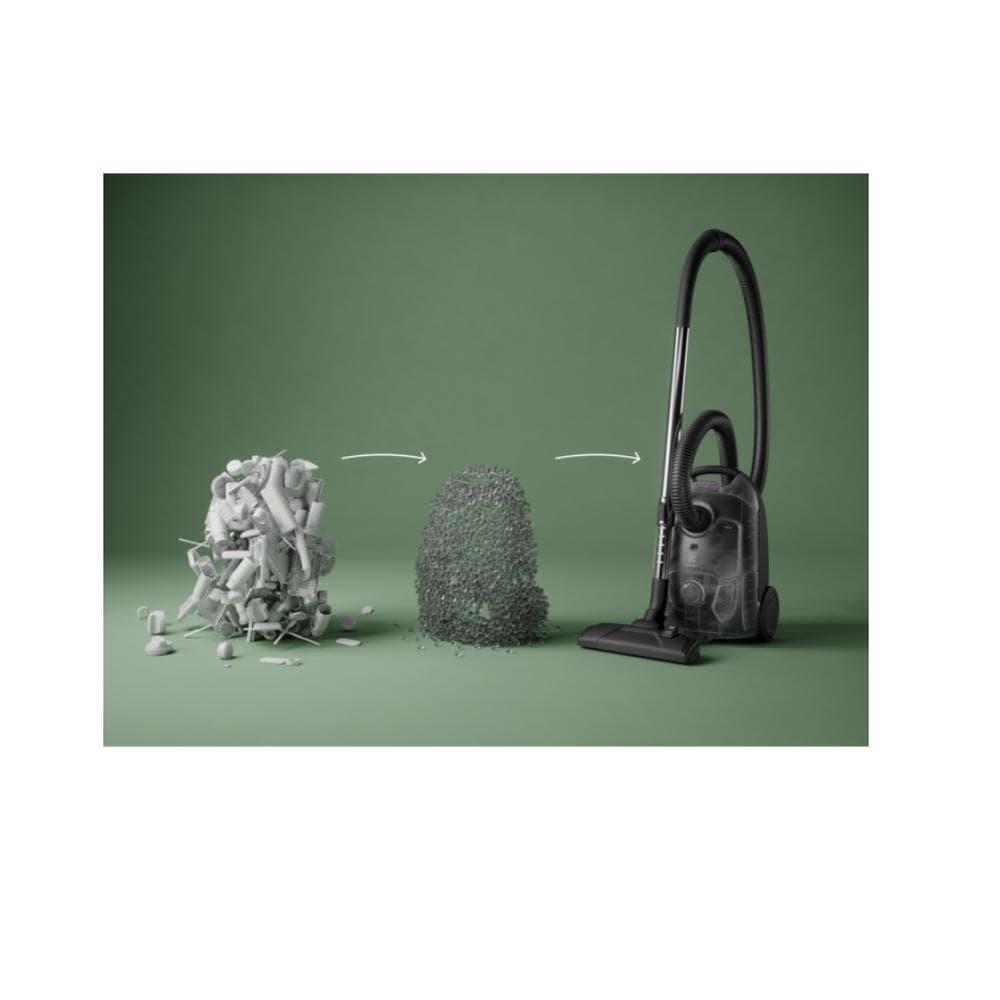 Electrolux EB31C1UG Ηλεκτρική Σκούπα 203W με Σακούλα 3lt Γκρι 10