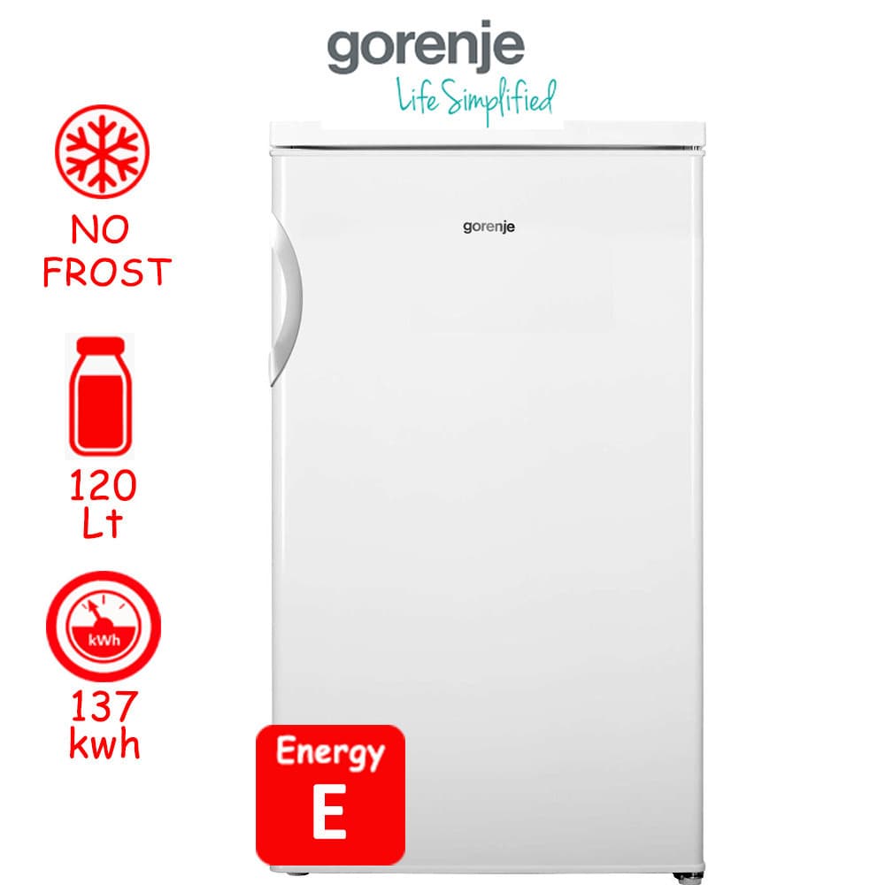 Gorenje Mini Bar 120lt Υ84.5xΠ56xΒ57.9εκ. Λευκό RB492PW 4