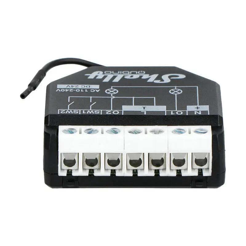 Shelly Wave 2PM Smart Switch Dimmer 2 Καναλιών Wi-Fi, Z-Wave & RF 16A 2τμχ 6