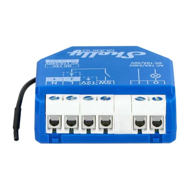 Shelly Qubino Wave 1 Smart Switch 1 Καναλιού Wi-Fi, Z-Wave & RF 16A SHELLY_W_1 8