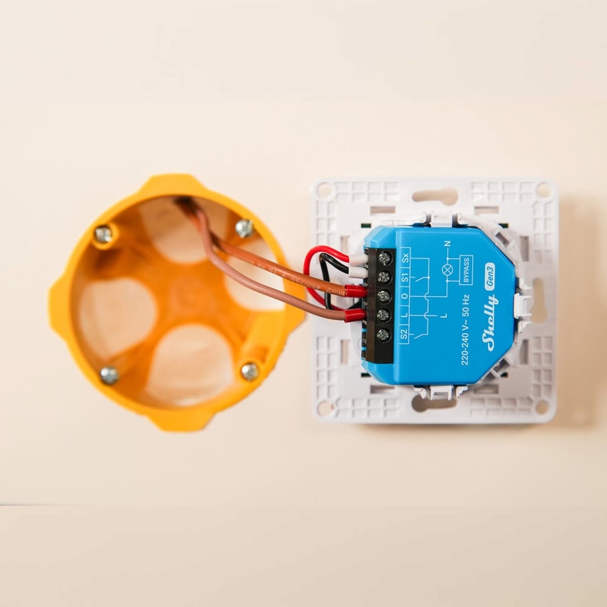 Shelly 1L Gen3 Smart Switch 1 Καναλιού Wi-Fi, Bluetooth & RF (χωρίς Ουδέτερο) 1LGen3 5