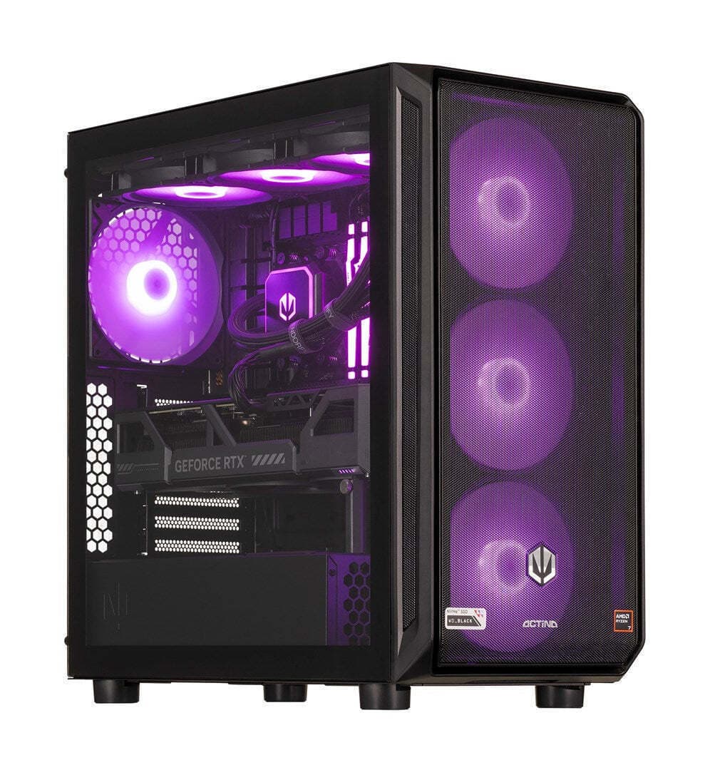 Actina Gaming Desktop PC (Ryzen 7-7800X3D/32GB DDR5/2TB SSD/No OS) 2