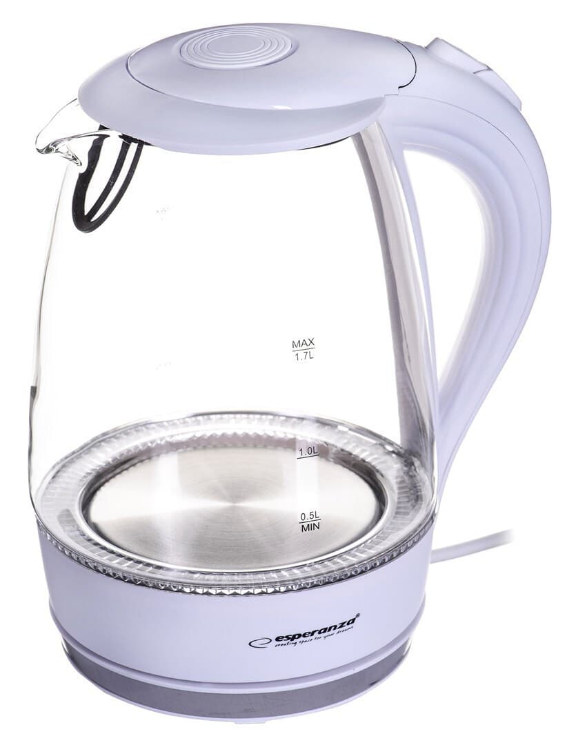 Esperanza Salto Angel Βραστήρας 1.7lt 2200W Λευκός 6
