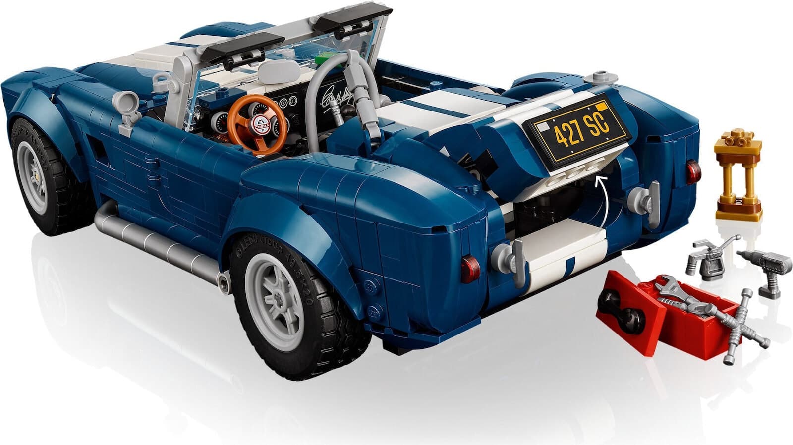 LEGO Icons Shelby Cobra 427 S/C για 18+ Ετών 1241τμχ 10357 6