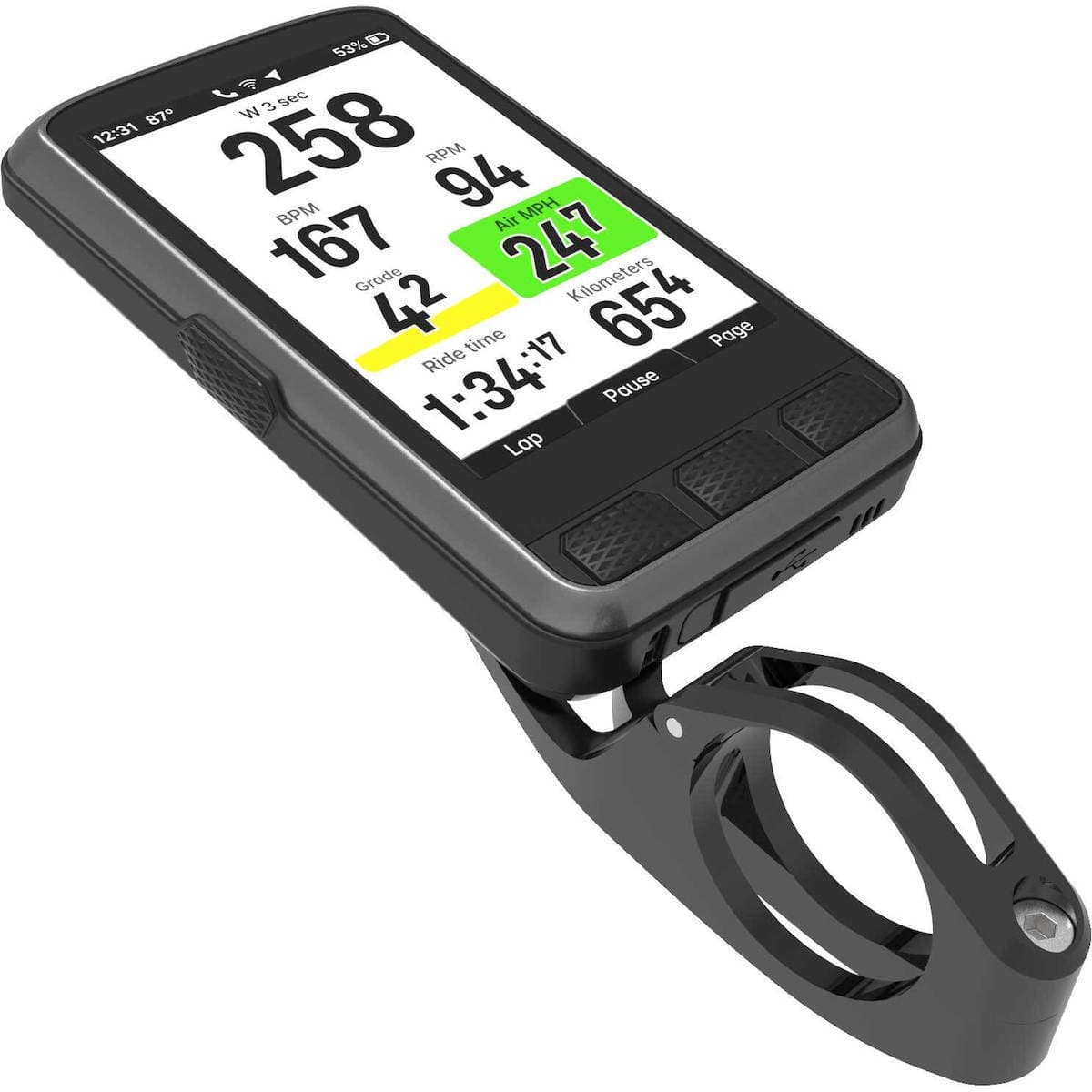 Wahoo Elemnt Ace Αδιάβροχο GPS Ποδηλάτου 9