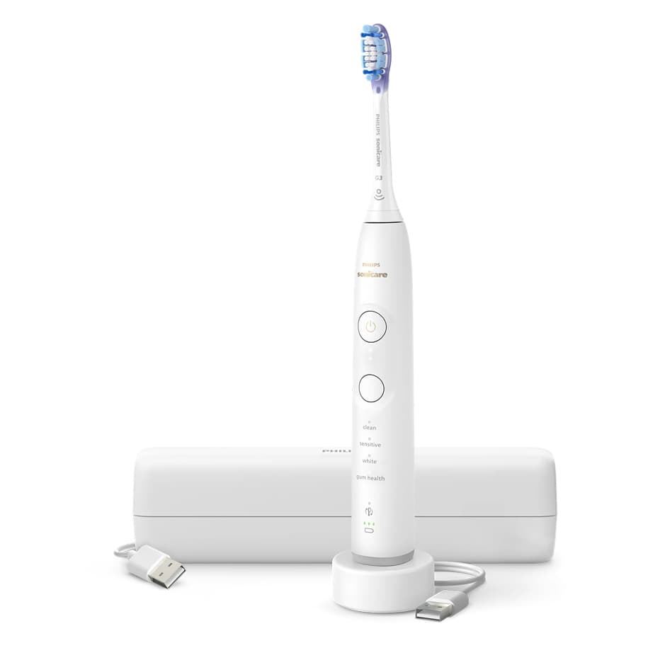 Philips Sonicare Protectiveclean Ηλεκτρική Οδοντόβουρτσα με Αισθητήρα Πίεσης και Θήκη Ταξιδίου Λευκή 2