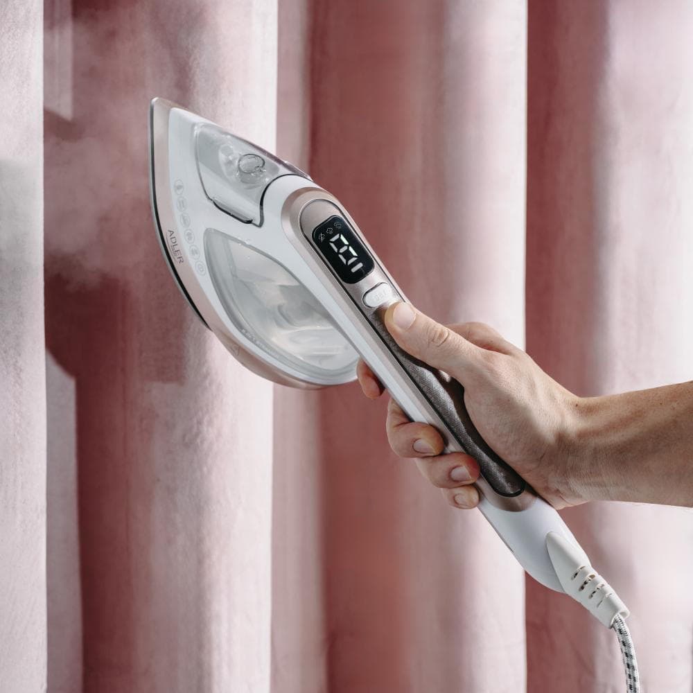 Adler AD 5044 Σίδερο Ατμού 1800W με Κεραμική Πλάκα και Συνεχόμενη Παροχή Ατμού 25gr/min 4