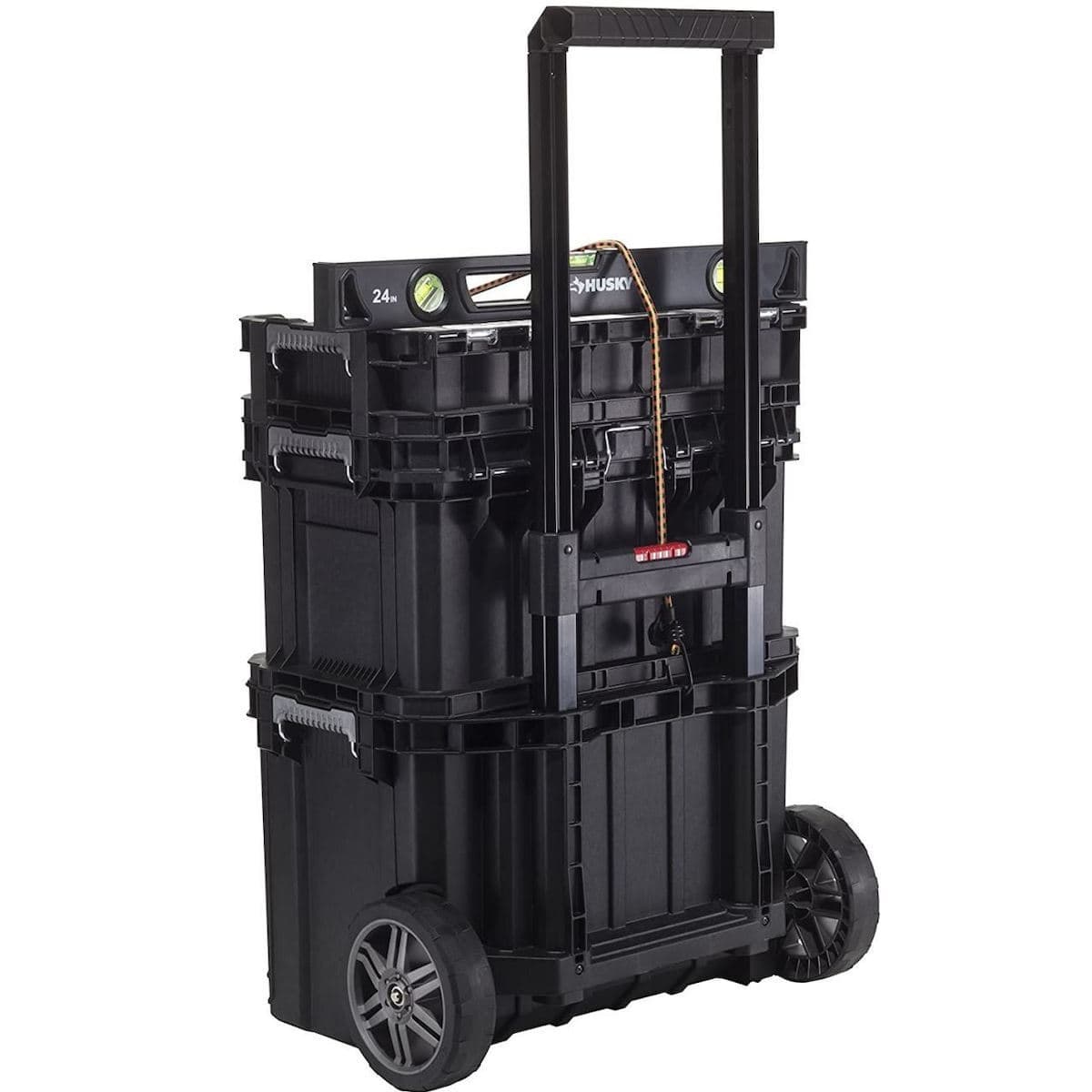 Keter Connect Rolling System Τροχήλατο Πλαστικό Μπαούλο Μεταφοράς και Αποθήκευσης Εργαλείων Π56.4xB37.3xΥ70cm 238273