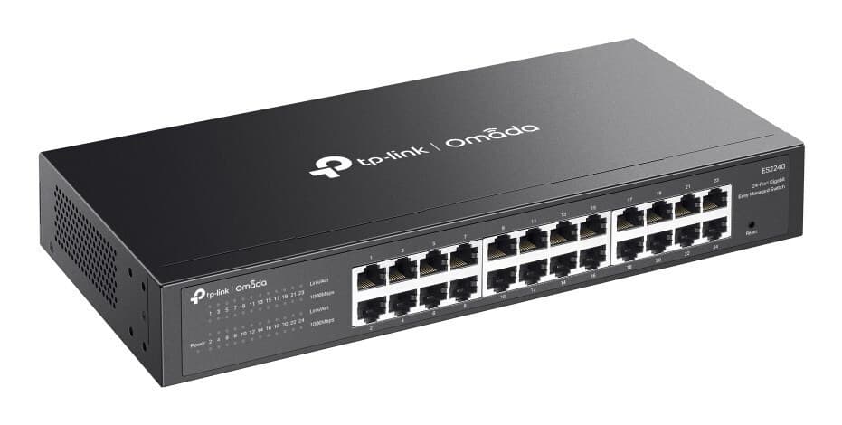 TP-LINK Omada ES224G v1 Managed L2 Switch με 24 Θύρες Gigabit (1Gbps) Ethernet 5