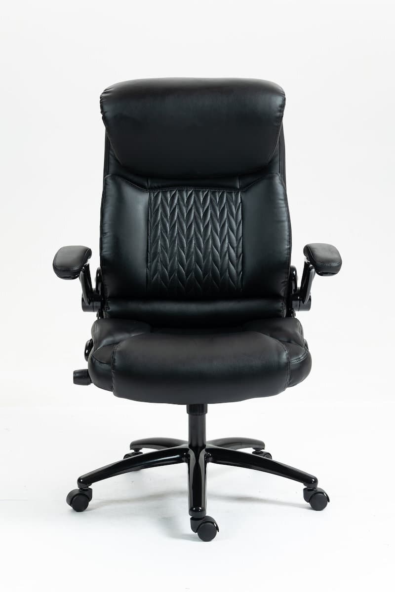 Active Jet Καρέκλα Γραφείου με Μπράτσα Black 5