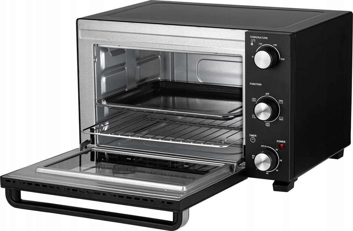 MPM MPE-17/T Ηλεκτρικό Φουρνάκι 48lt Χωρίς Εστίες Μαύρο