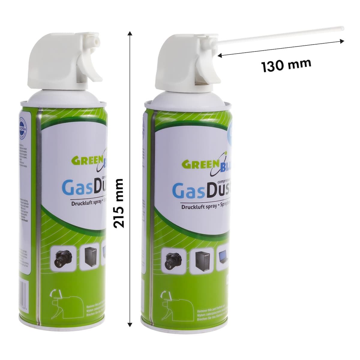 Green Blue Spray Συμπιεσμένου Αέρα 400ml GB400 9