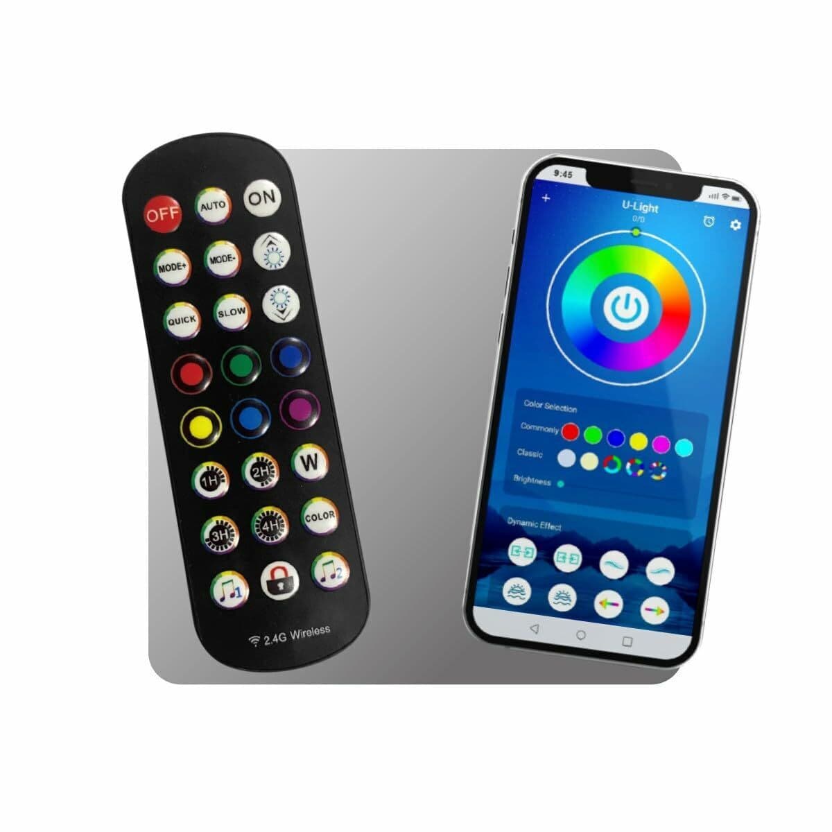 Huzaro Force 4.6 Καρέκλα Gaming με RGB Φωτισμό και Υποπόδιο Μαύρη 7