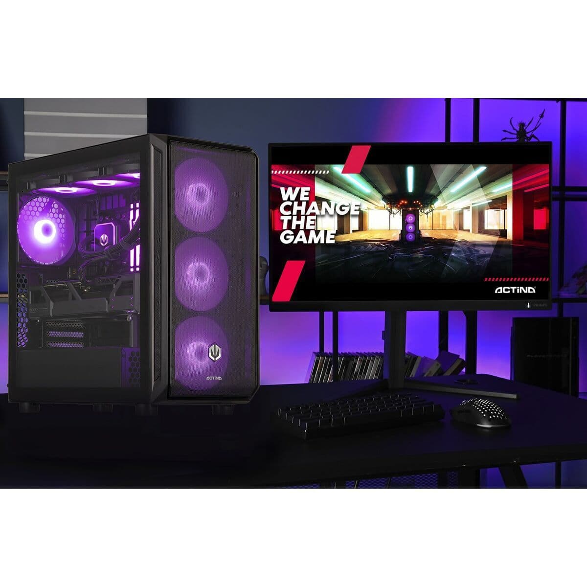 Actina KOMACNGIP0235 Gaming Desktop PC (Ryzen 7-7800X3D/32GB DDR5/2TB SSD/No OS) 12