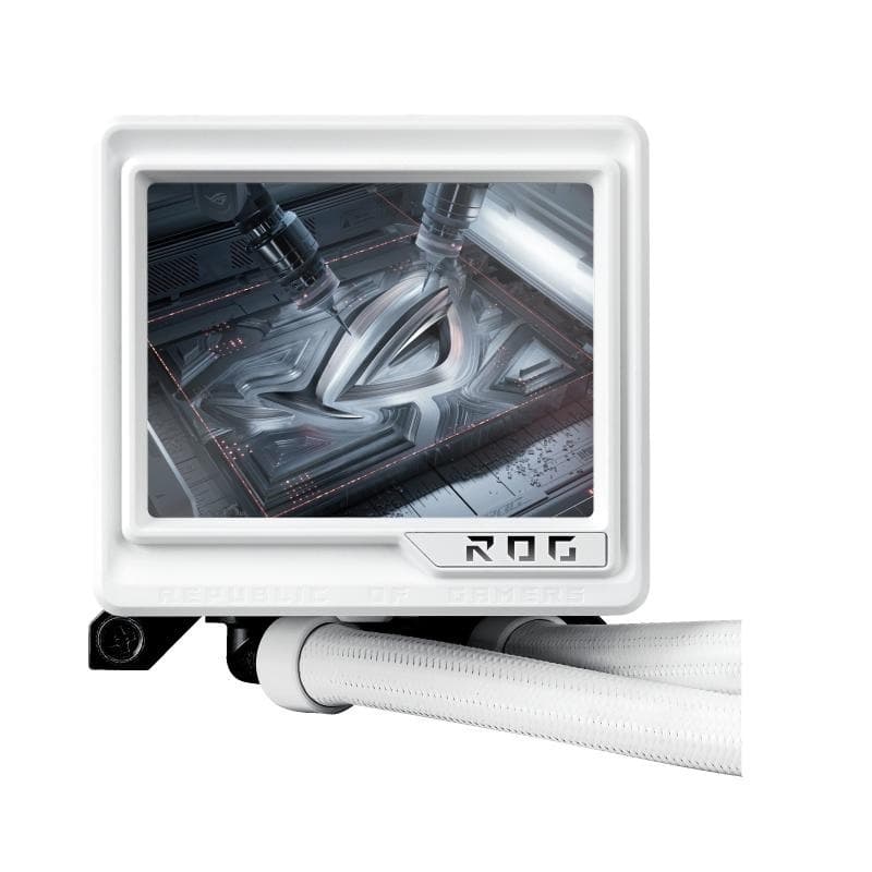 Asus ROG Ryujin III 360 ARGB Extreme v2 Υδρόψυξη AIO CPU με 3 Ανεμιστήρες 120mm Λευκή 6