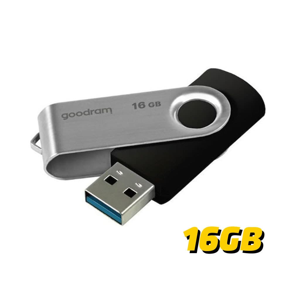 GoodRAM Pendrive Uts3 16GB USB 3.2 Stick Μαύρο 5