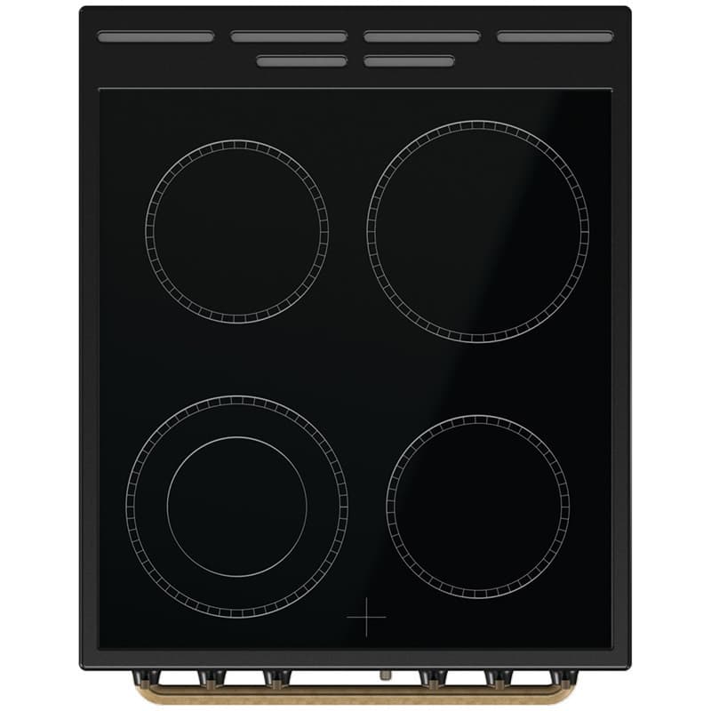 Gorenje GECS5B70CLB Κουζίνα 70lt με Κεραμικές Εστίες Π50εκ. Μαύρη 4