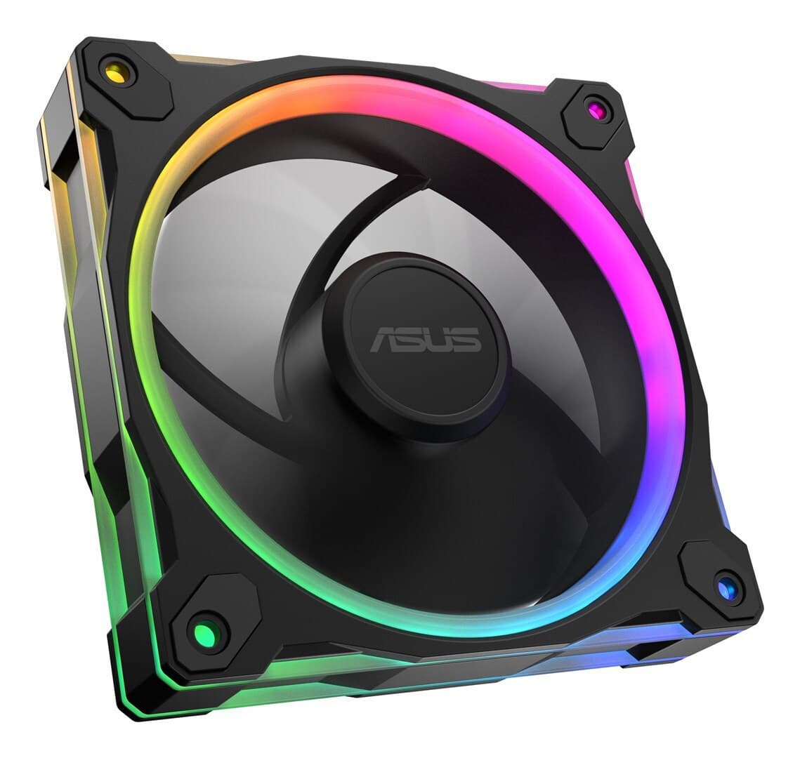 Asus Prime MR120 Reverse Blade Case Fan (1600rpm) με ARGB Φωτισμό και Σύνδεση 4-Pin PWM 3τμχ 6