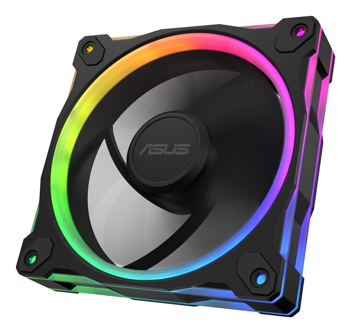 Asus Prime MR120 Reverse Blade Case Fan (1600rpm) με ARGB Φωτισμό και Σύνδεση 4-Pin PWM 3τμχ 4