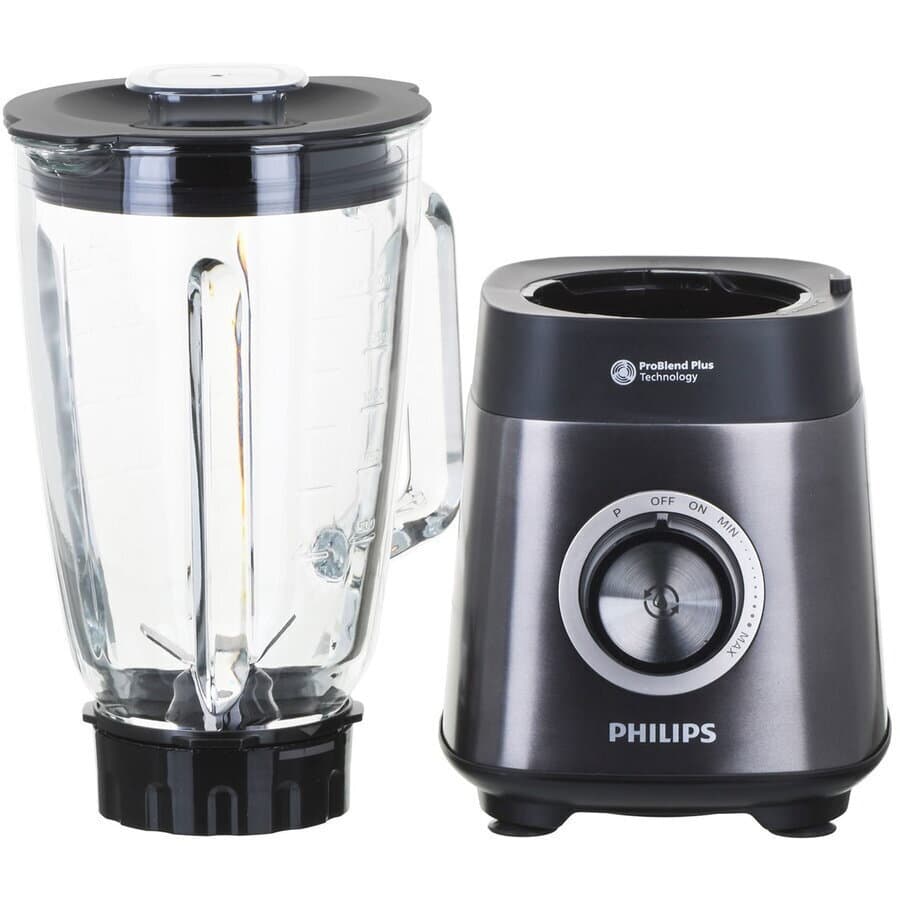 Philips 5000 Series Μπλέντερ με Γυάλινη Κανάτα 2 lt 1200W Μαύρο 9