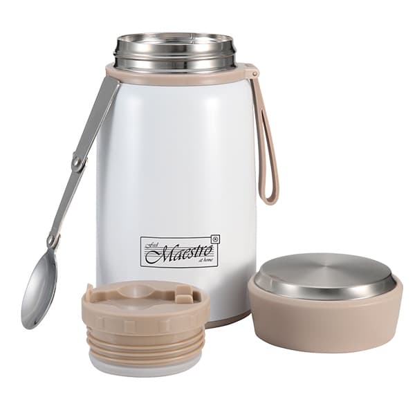Maestro Δοχείο Φαγητού Inox Θερμός Γκρι 530ml 2