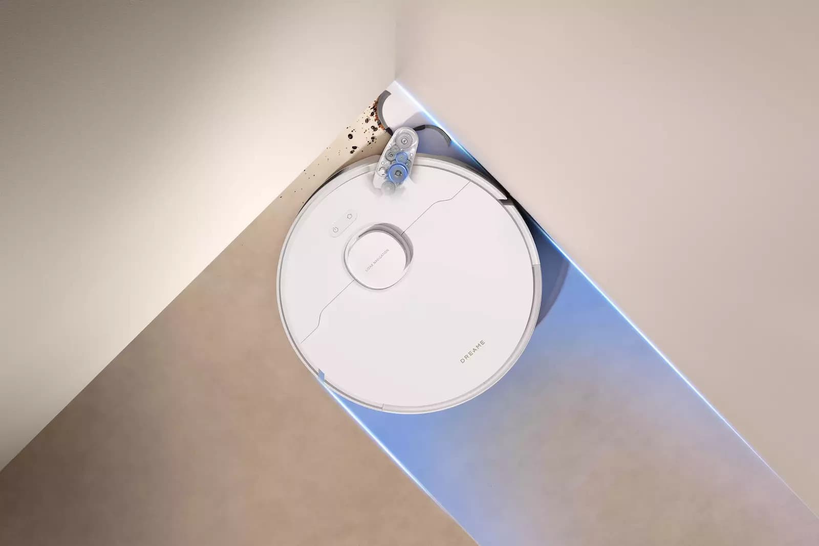 Dreame D20 Pro Σκούπα Ρομπότ με Χαρτογράφηση Laser & Απορρόφηση 13000Pa Λευκή 2