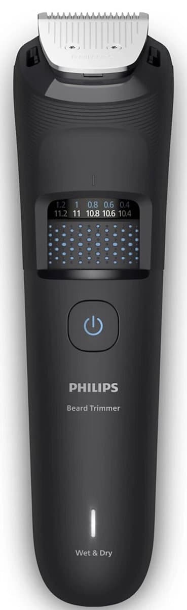 Philips Beardtrimmer 5000 Σετ Επαναφορτιζόμενης Κουρευτικής Μηχανής Μαύρο BT5780/15 2