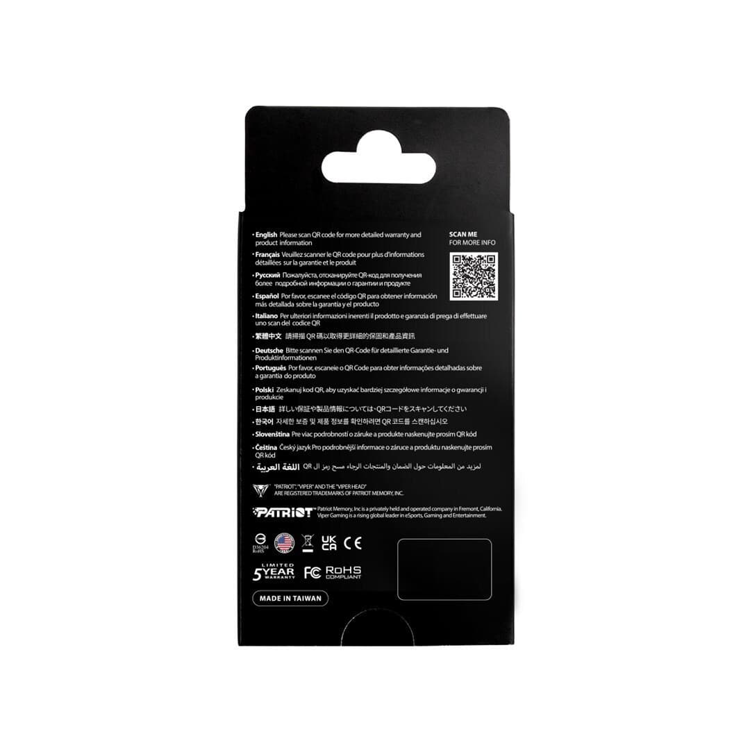 Patriot Viper PV593 SSD 1TB τύπου M.2 με σύνδεση PCI Express 5.0 PV593P1TBM28H 5