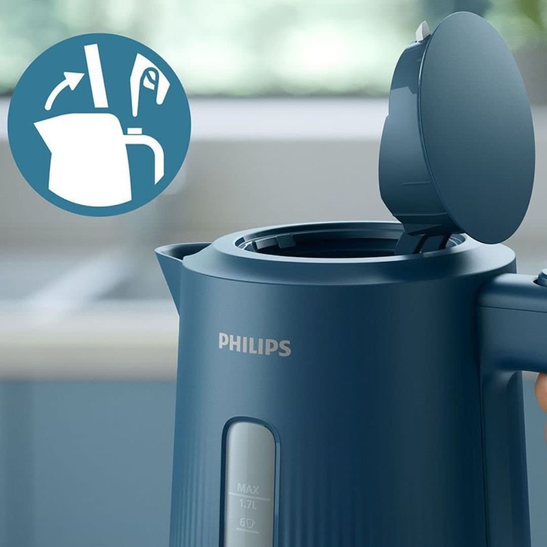Philips Series 3000 Βραστήρας 1.7lt 2200W Μπλε 9