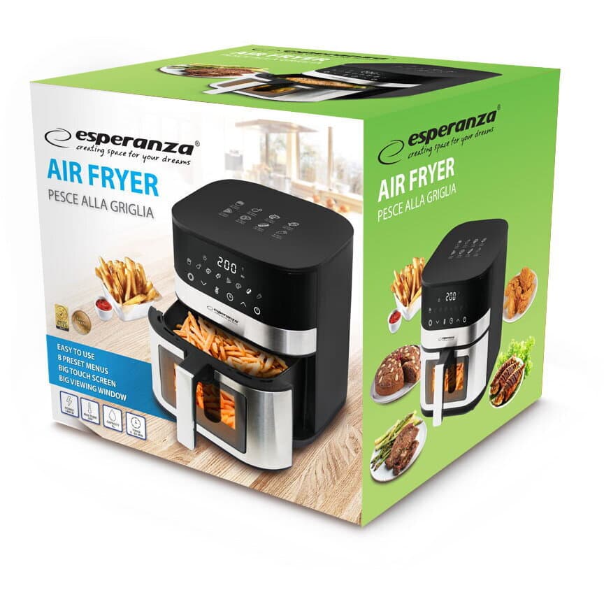 Esperanza Eka003 Air Fryer 5lt Μαύρο 3