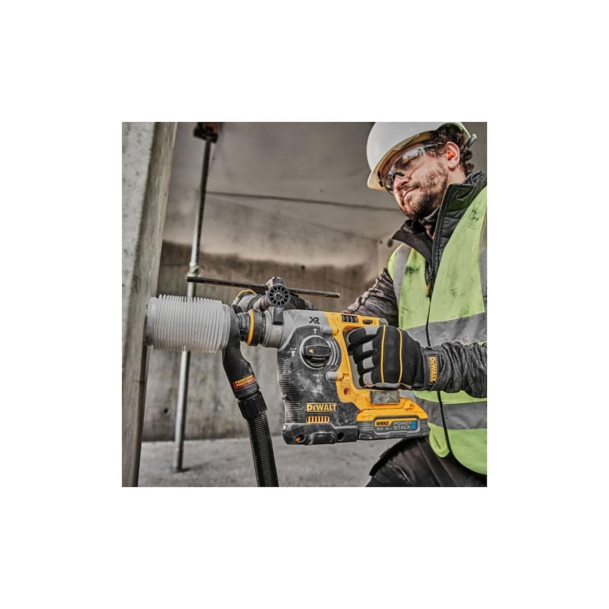 DEWALT DCK429P3T Σετ Γωνιακός Τροχός, Δραπανοκατσάβιδο, Κατσαβίδι & Σκαπτικό 18V με 3 Μπαταρίες 5Ah και Θήκη 5