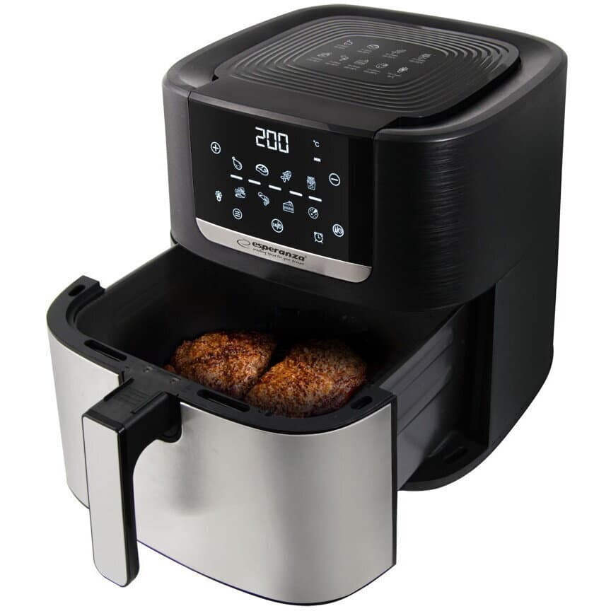 Esperanza Eka004 Air Fryer 8lt Μαύρο 2