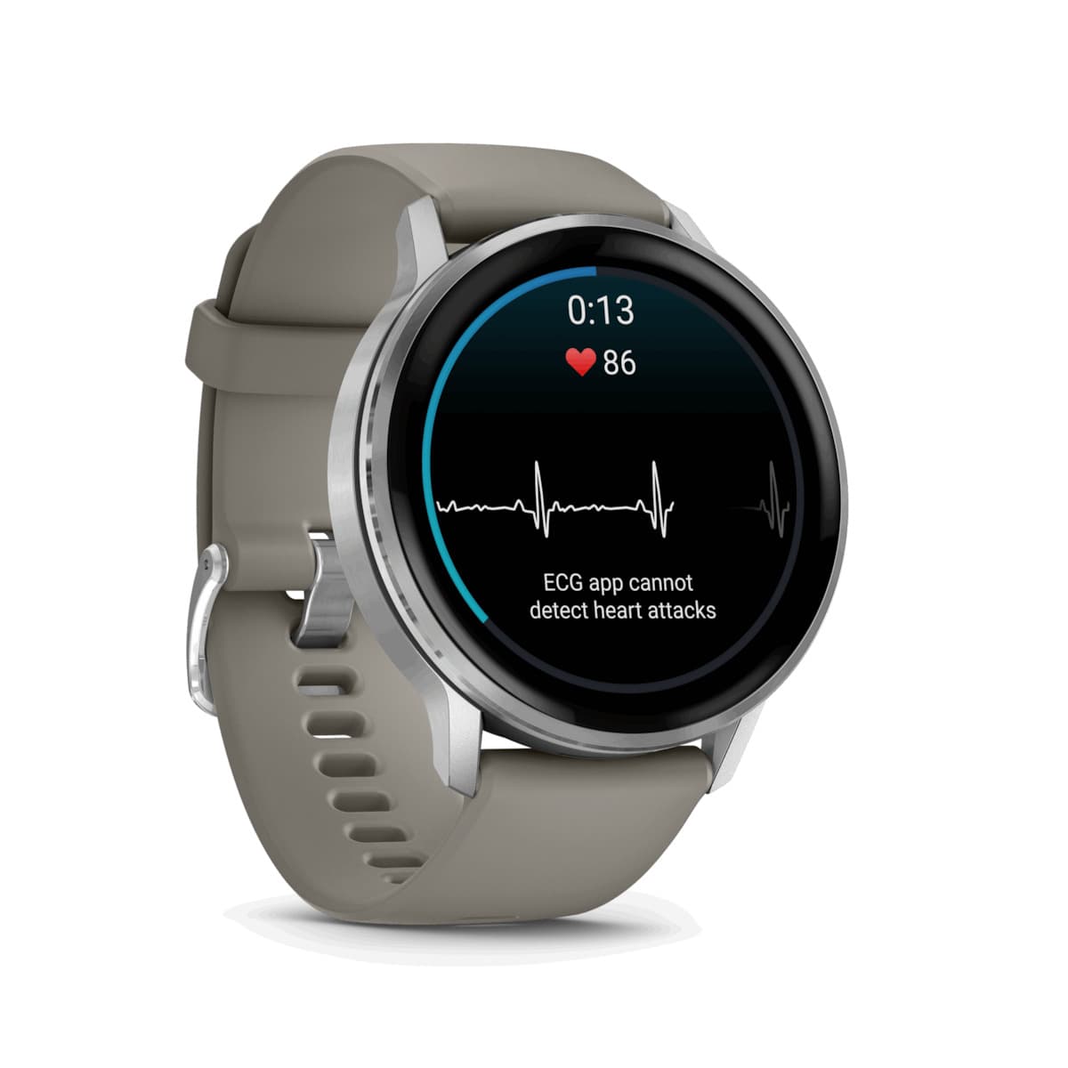 Garmin Venu 4 Stainless Steel 45mm Αδιάβροχο Smartwatch με Παλμογράφο (Silver with Silver Gray) 5