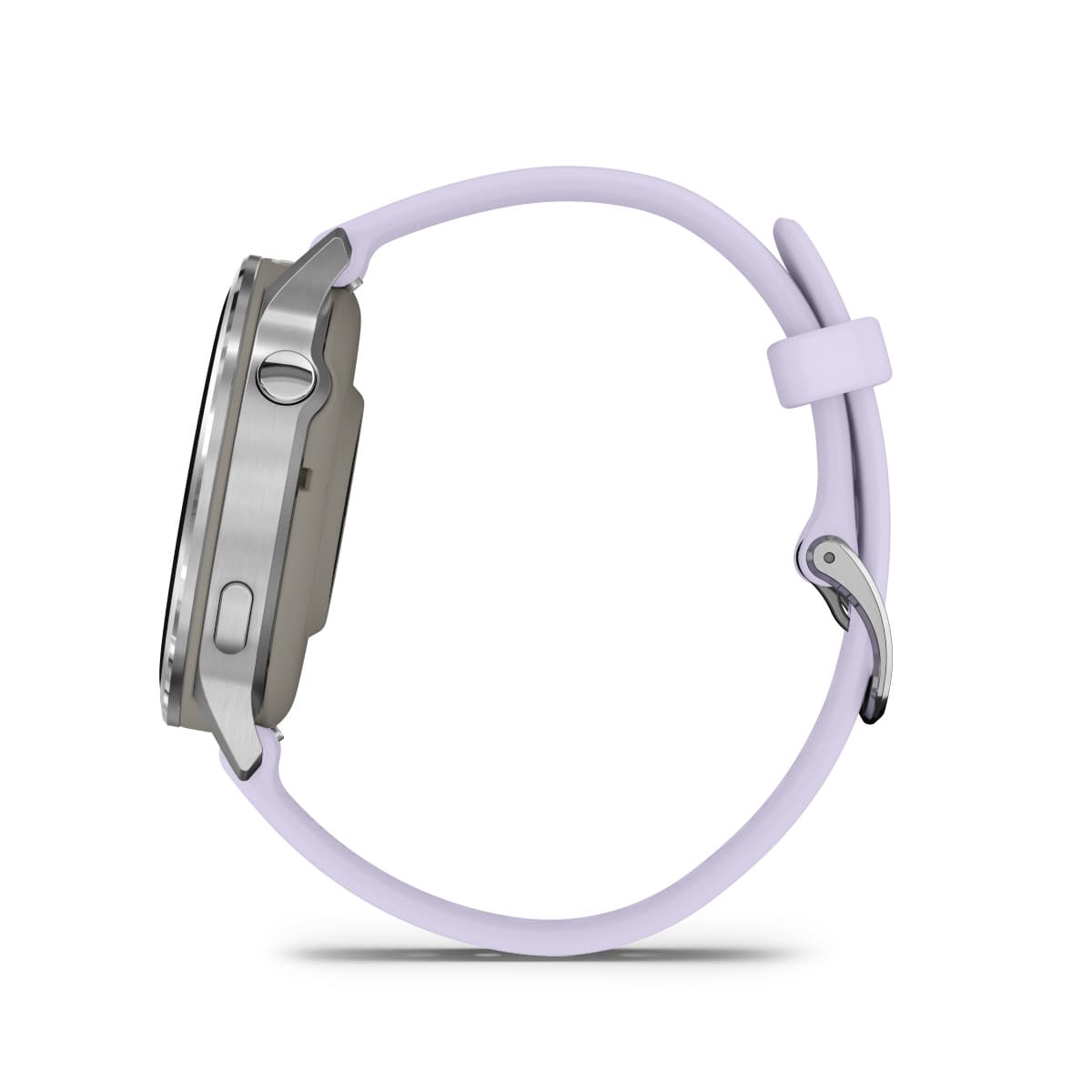 Garmin Venu 4 Stainless Steel 41mm Αδιάβροχο Smartwatch με Παλμογράφο (Silver with Periwinkle) 5